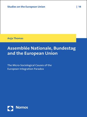cover image of Assemblée Nationale, Bundestag and the European Union